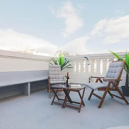 Апартаменты Penthouse Center With 2 Terraces And Views
