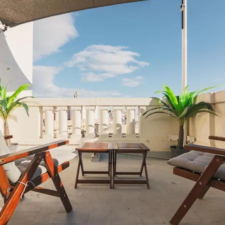 Penthouse Center With 2 Terraces And Views Apartament Barcelona