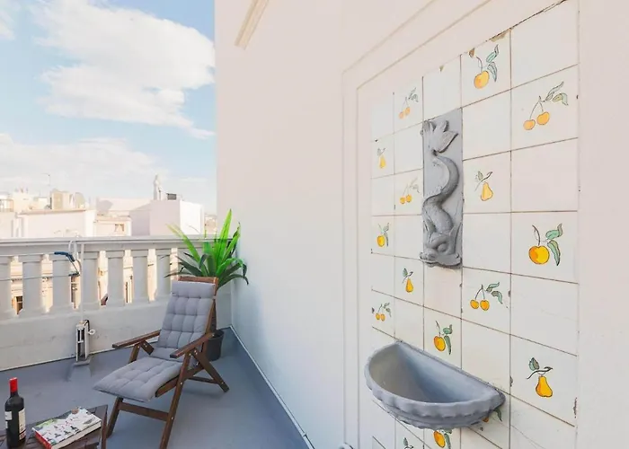 Penthouse Center With 2 Terraces And Views * Barcelona