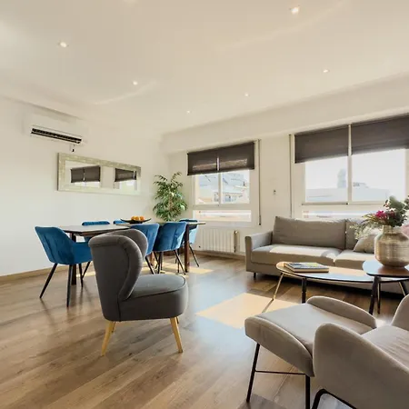 公寓 Penthouse Center With 2 Terraces And Views